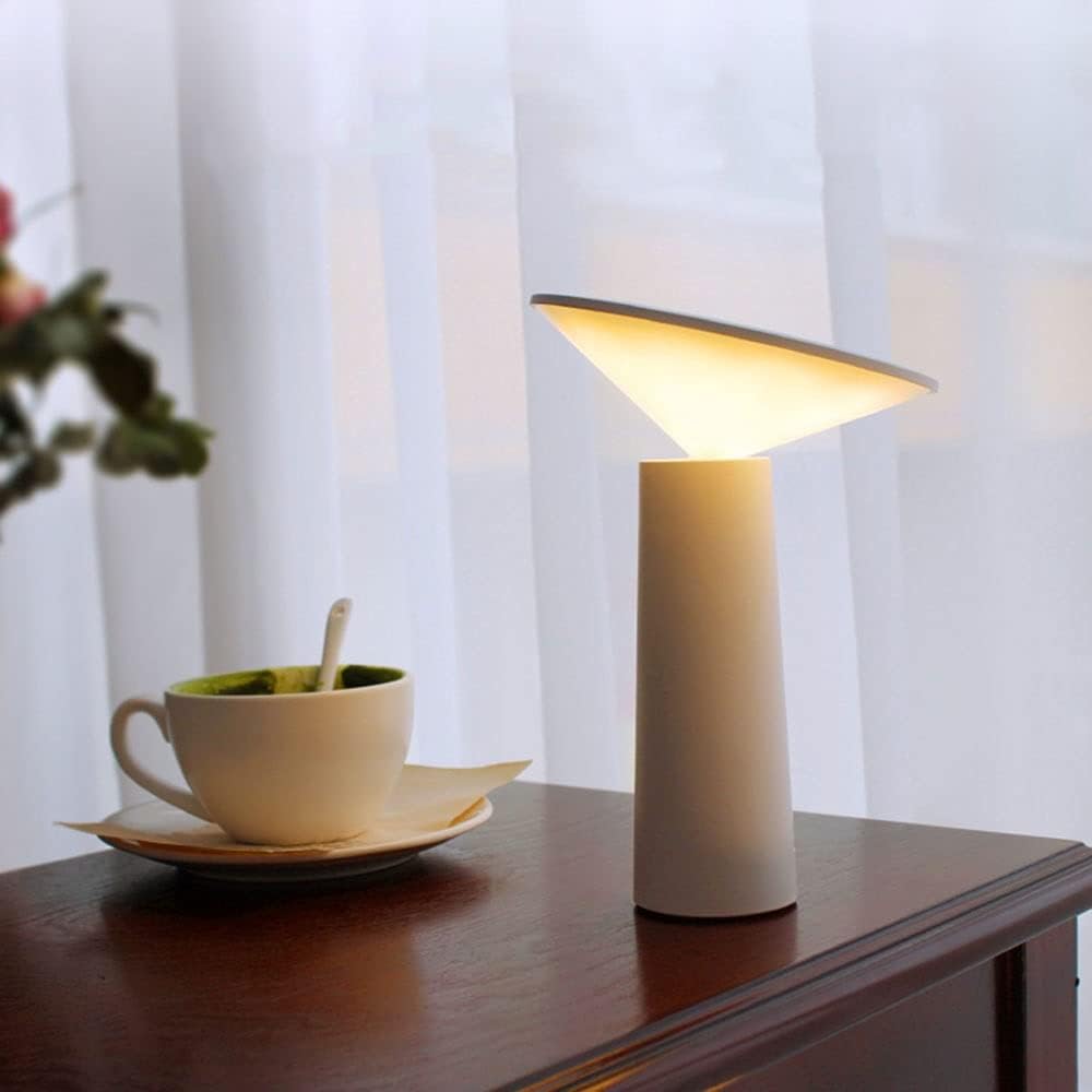 Lámpara de Mesa Aurora Libra de Diseño Moderna Regulable