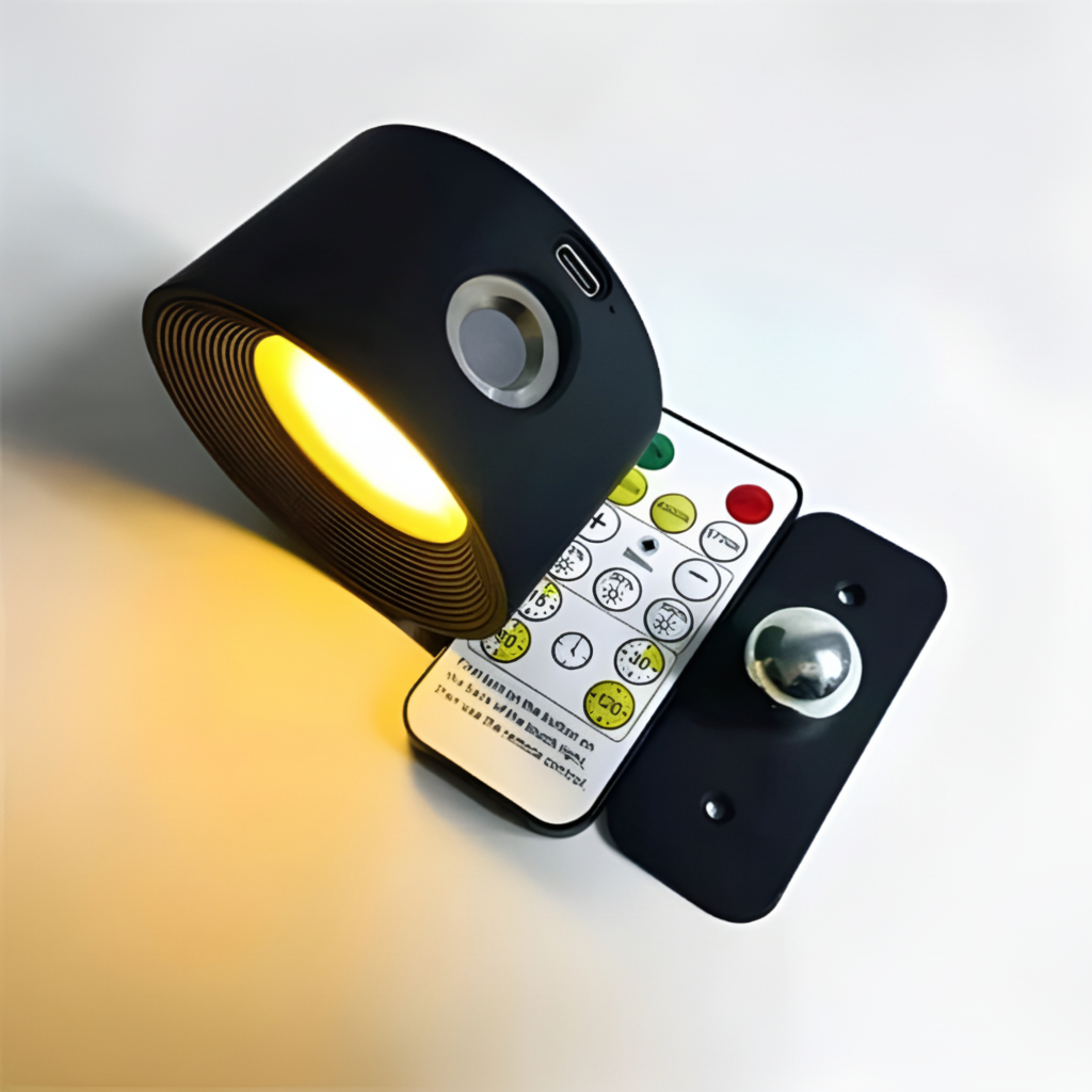 Aplique LED Recargable Magnético Ajustable Sin Cables