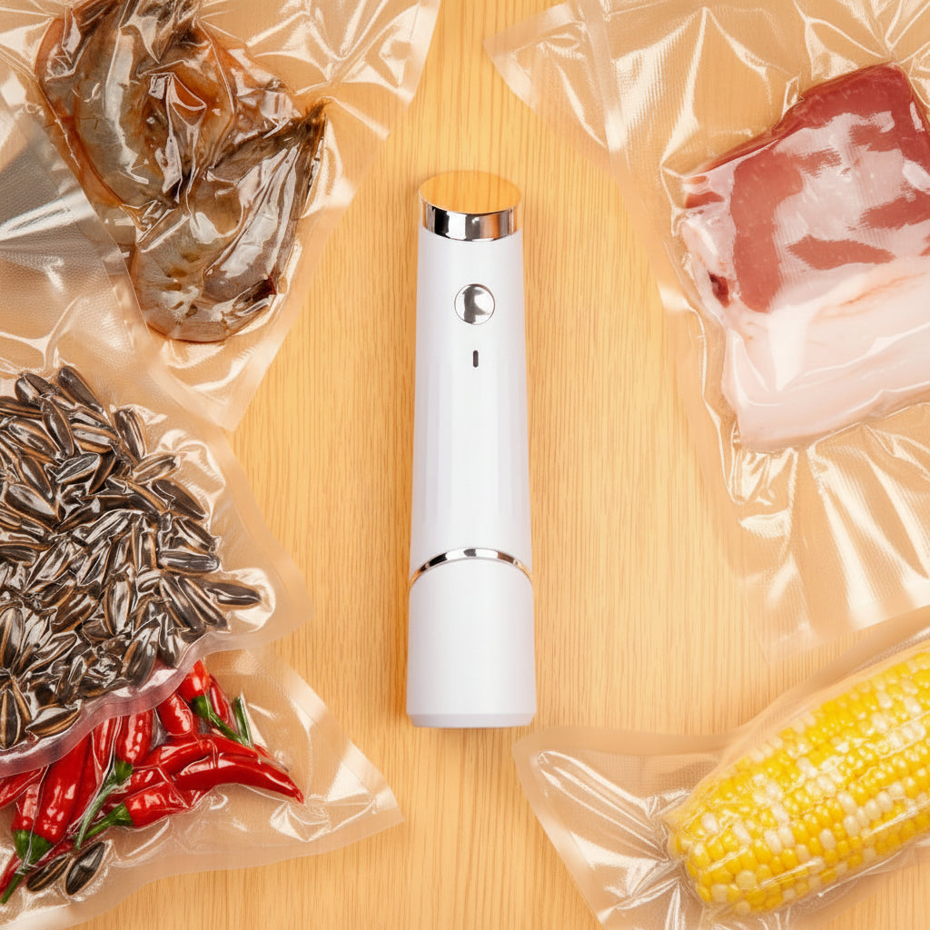 Envasadora al Vacío Portátil Recargable USB para Alimentos