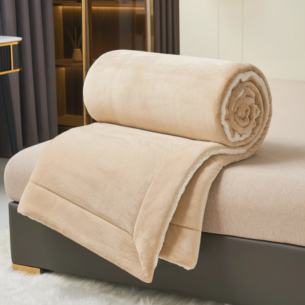 Manta de Franela Suave y Cálida para Cama y Sofá 10 Colores