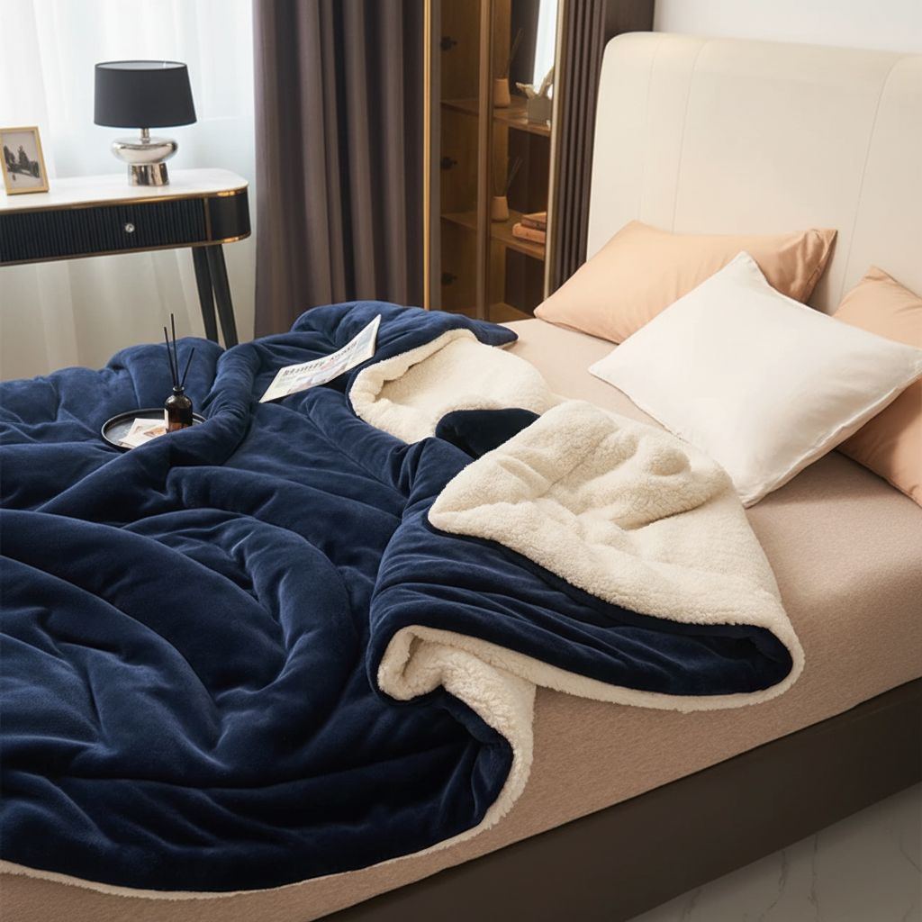 Manta de Franela Suave y Cálida para Cama y Sofá 10 Colores