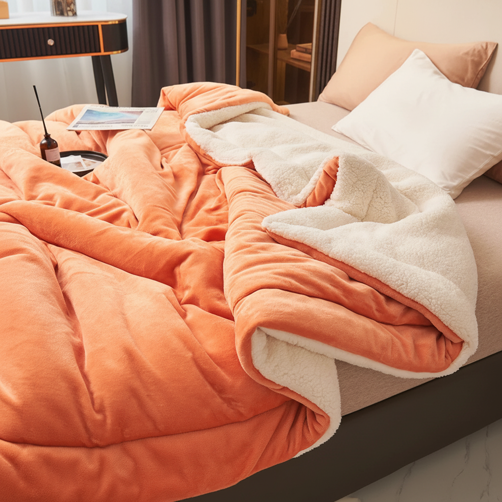 Manta de Franela Suave y Cálida para Cama y Sofá 10 Colores