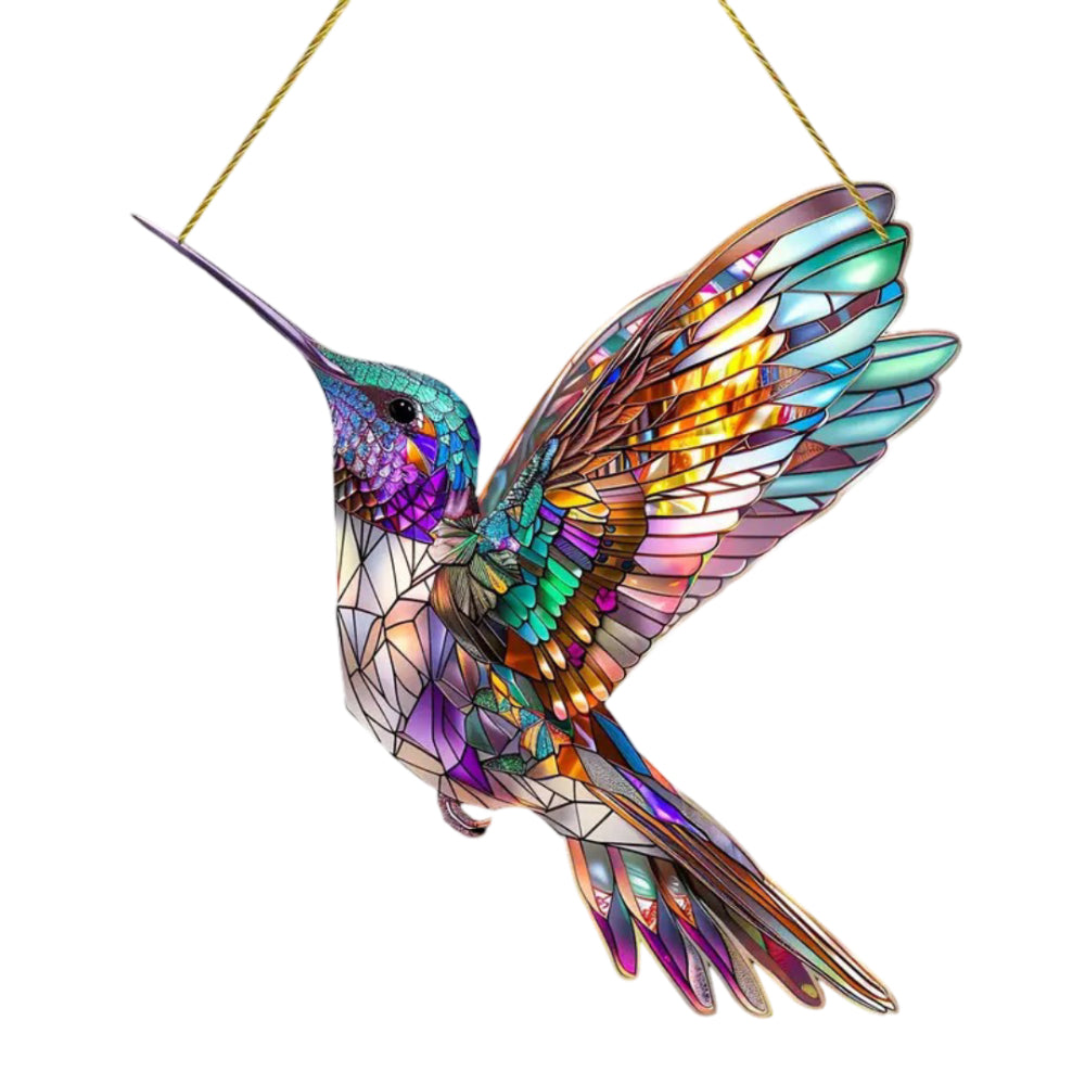 Atrapasoles de Ventana Colibrí, Cardenal o Búho de Colores