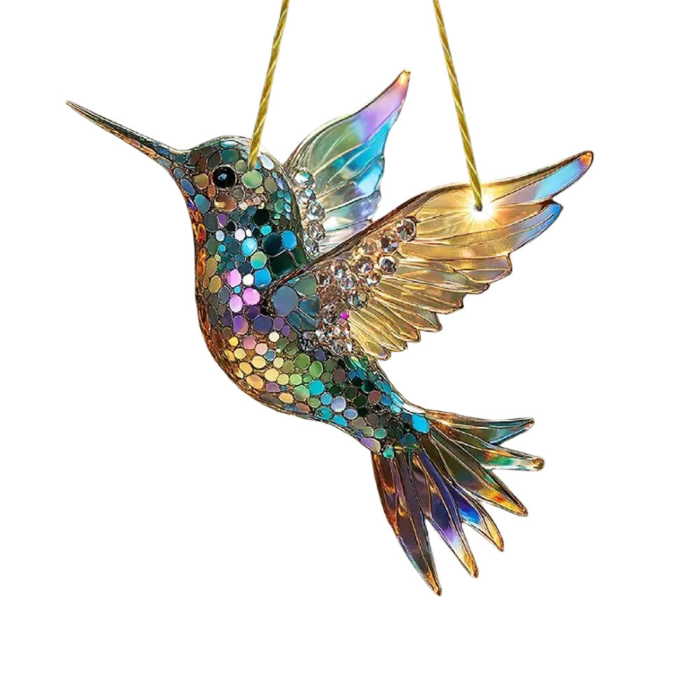 Atrapasoles de Ventana Colibrí, Cardenal o Búho de Colores