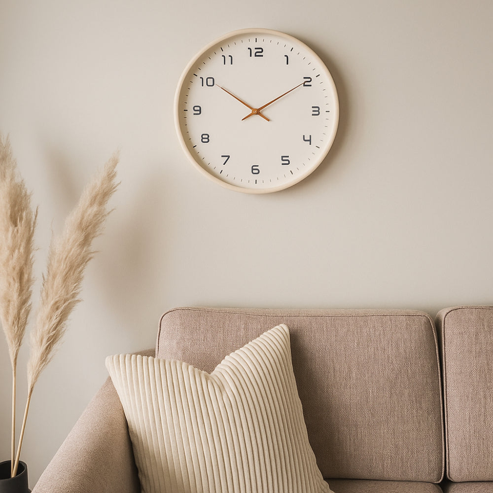 Reloj de Pared de Madera Moderno Silencioso sin Tictac