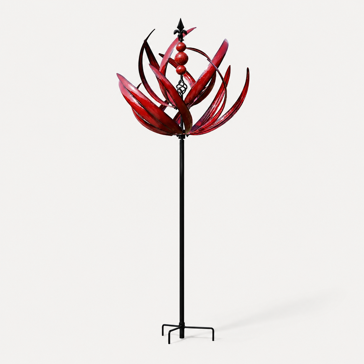 Molinillo de Viento Decorativo de Metal para Jardín Colgante
