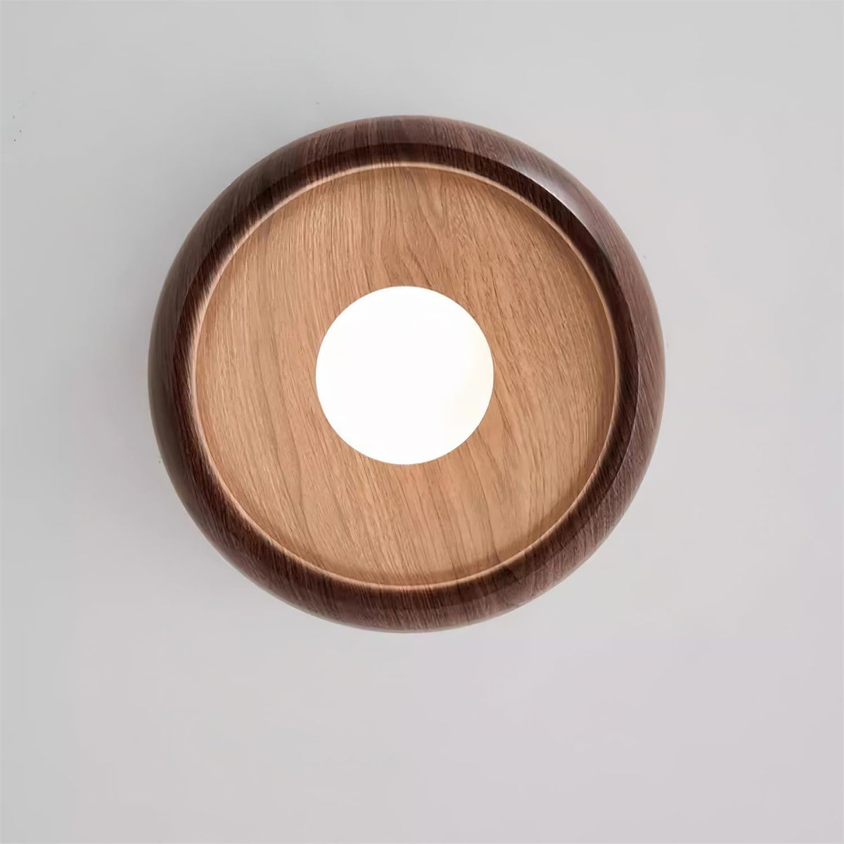 Albanora Lámpara de Techo LED de Madera Minimalista Moderna