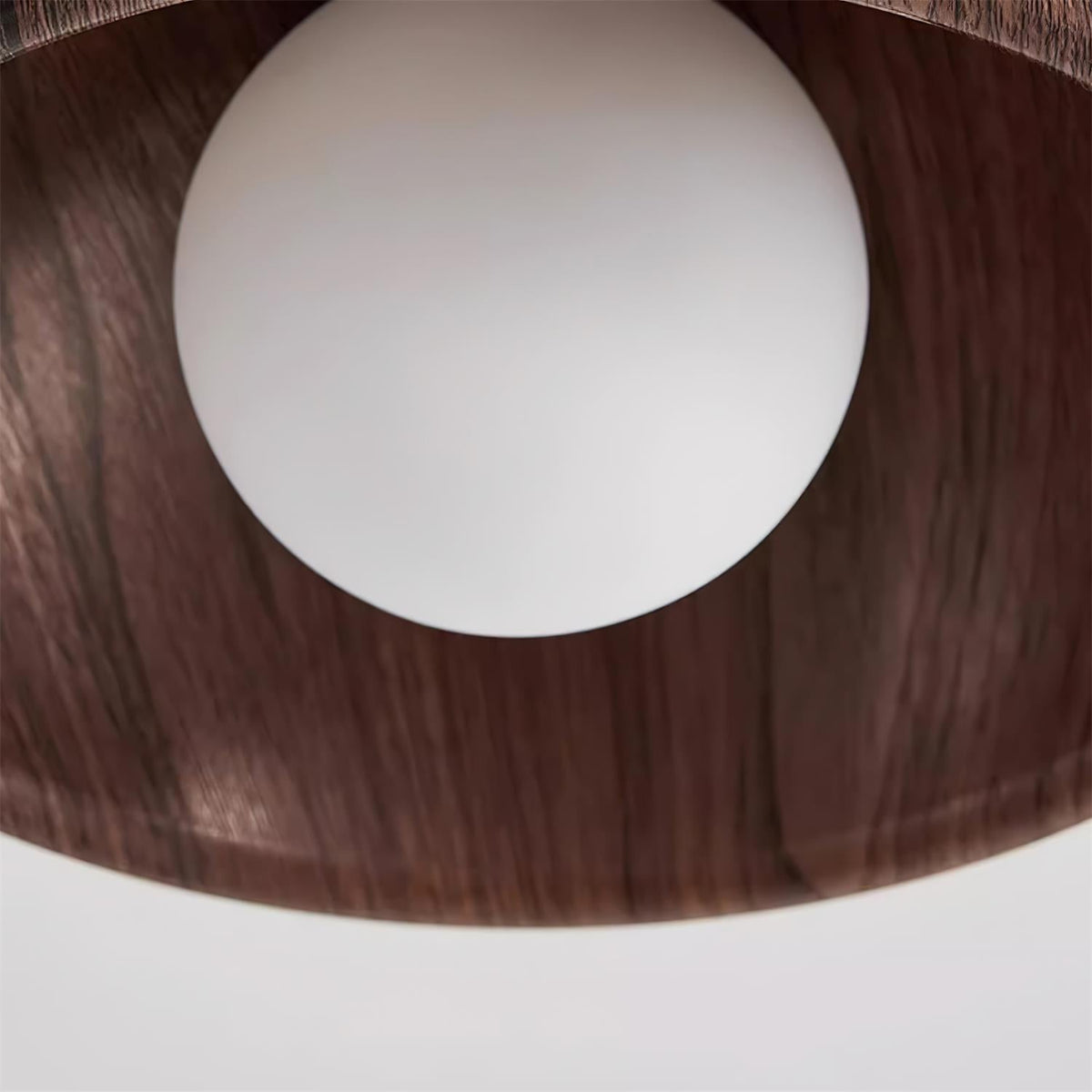 Albanora Lámpara de Techo LED de Madera Minimalista Moderna