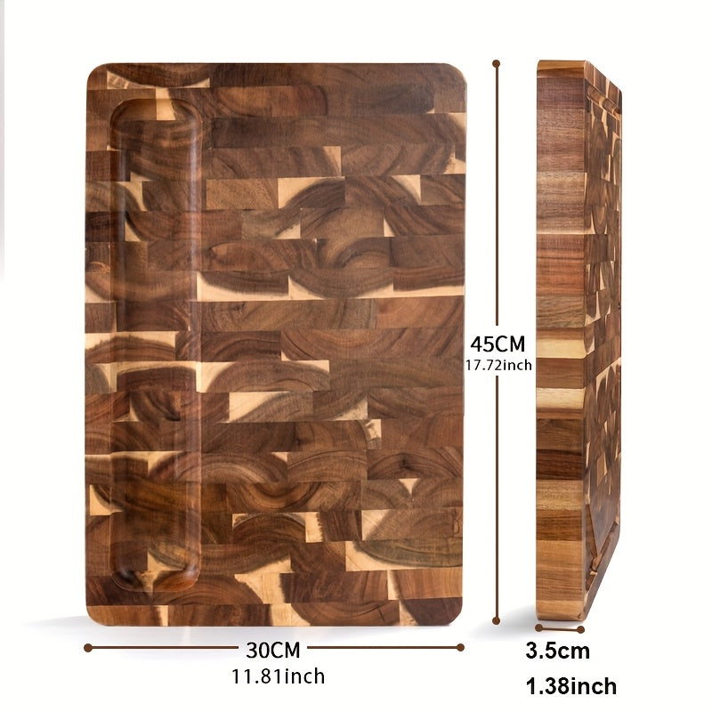 Tabla de Cortar de Madera de Acacia de Fibra Testa Robusta