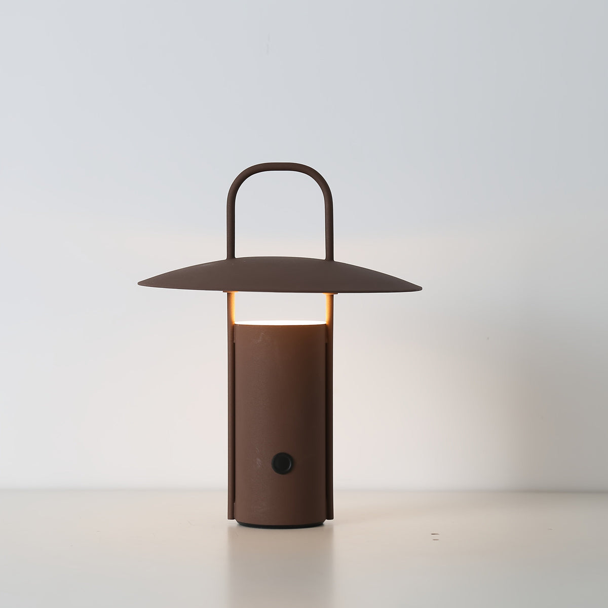 Lámpara Táctil LED Inalámbrica Recargable de Metal Cúpula