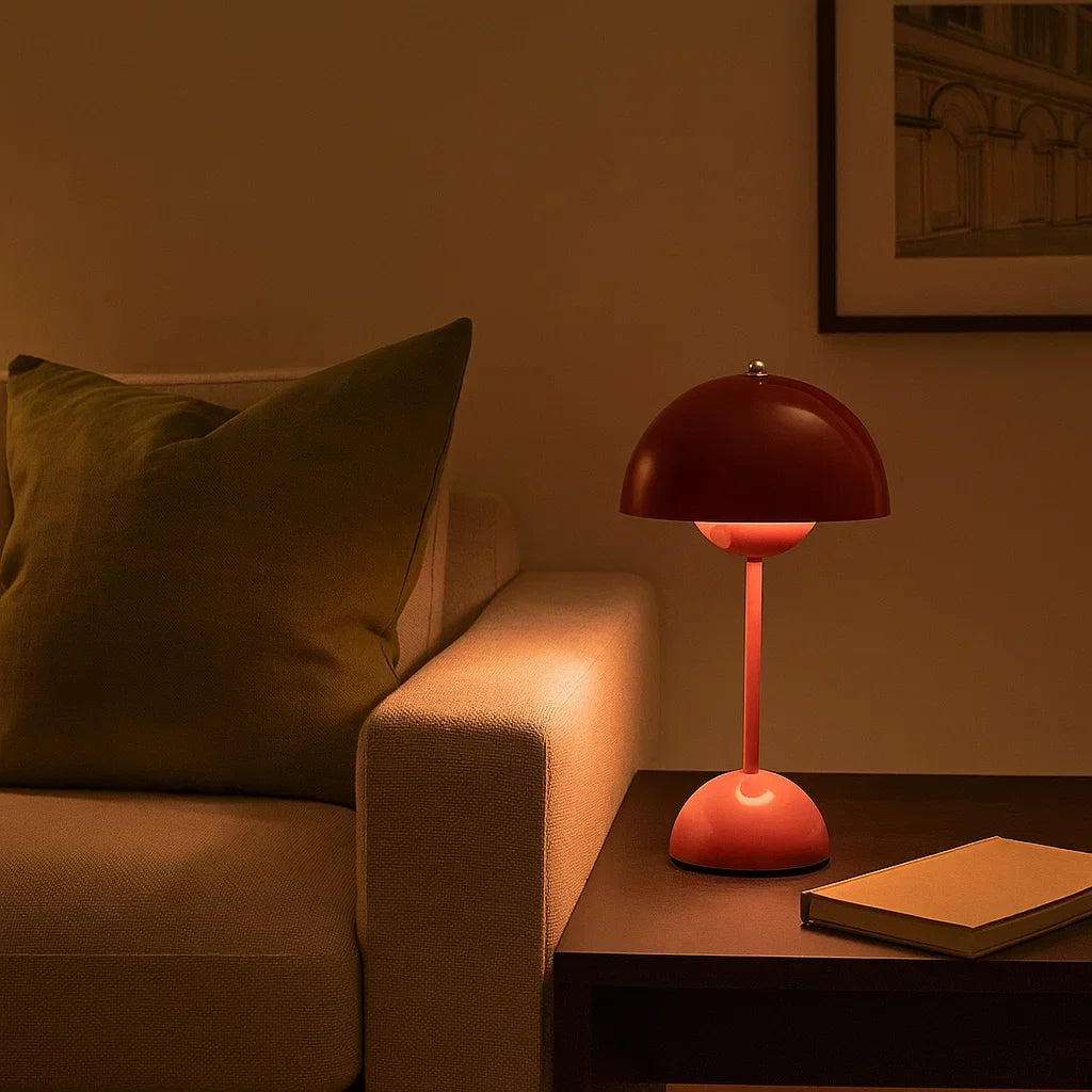 Lámpara de Mesa Modern Touch Escandinava Táctil en 8 Colores