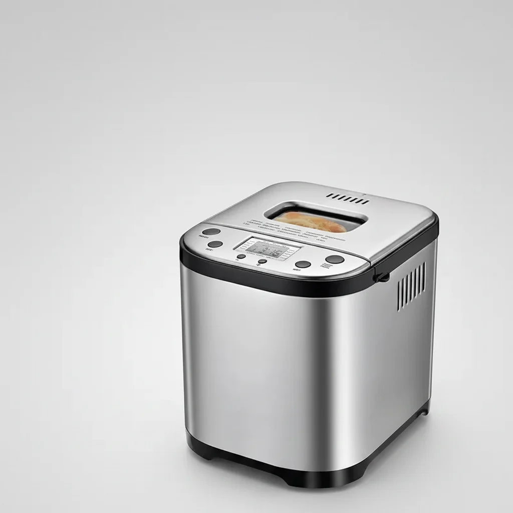 Panificadora Automática de Acero Inox con Panel Digital