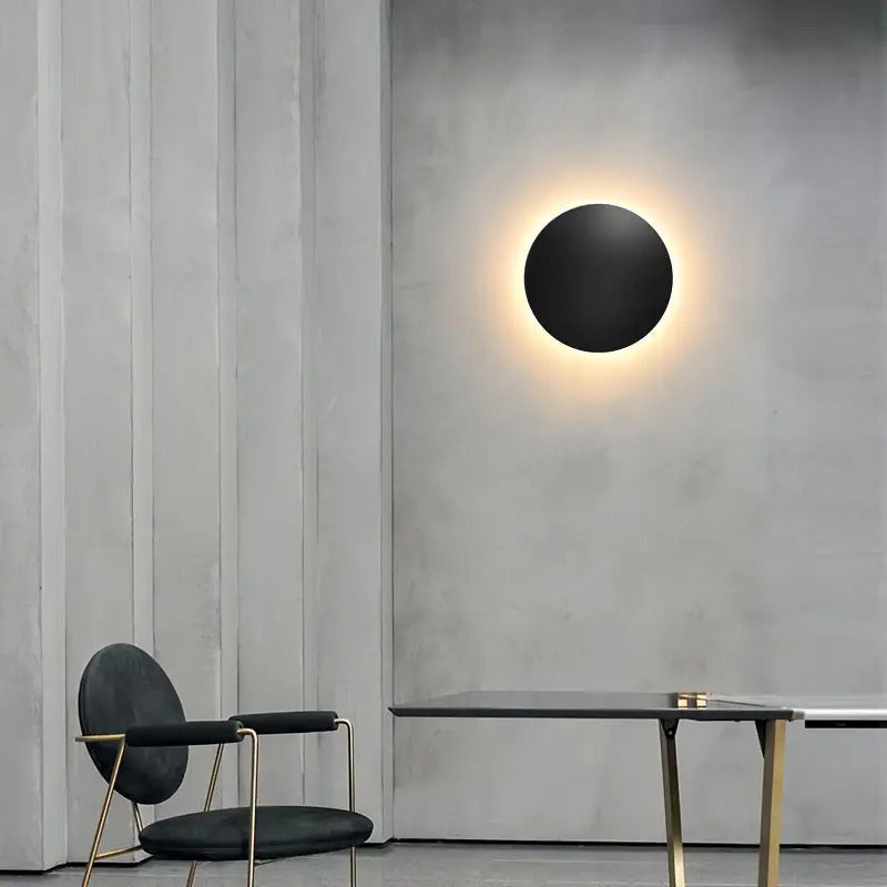Aplique de Pared LED Redondo Minimalista Nórdico de 20 cm