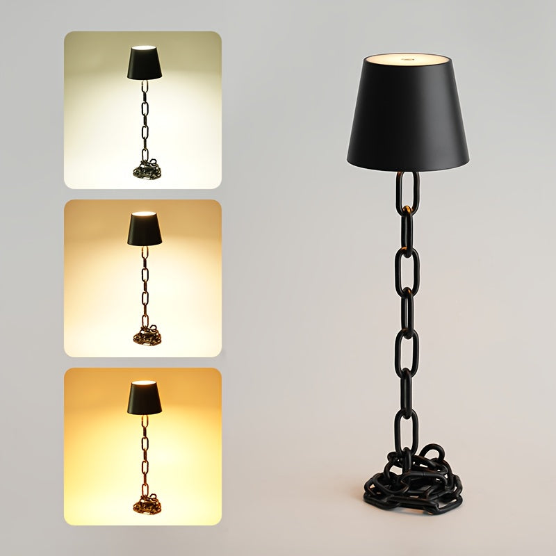 Lámpara de Mesa de Eslabones de Cadena LED Táctil Recargable