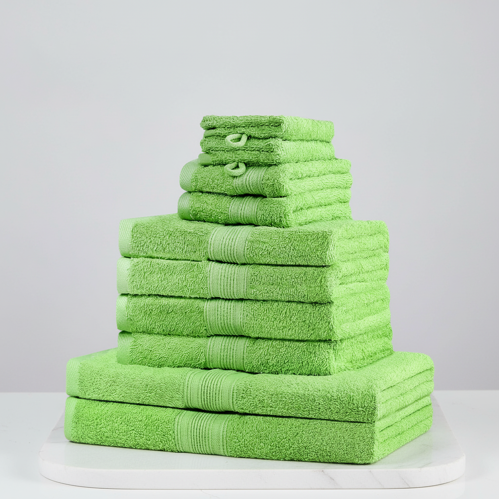 Juego de Toallas de Baño Suaves y Absorbentes de Algodón