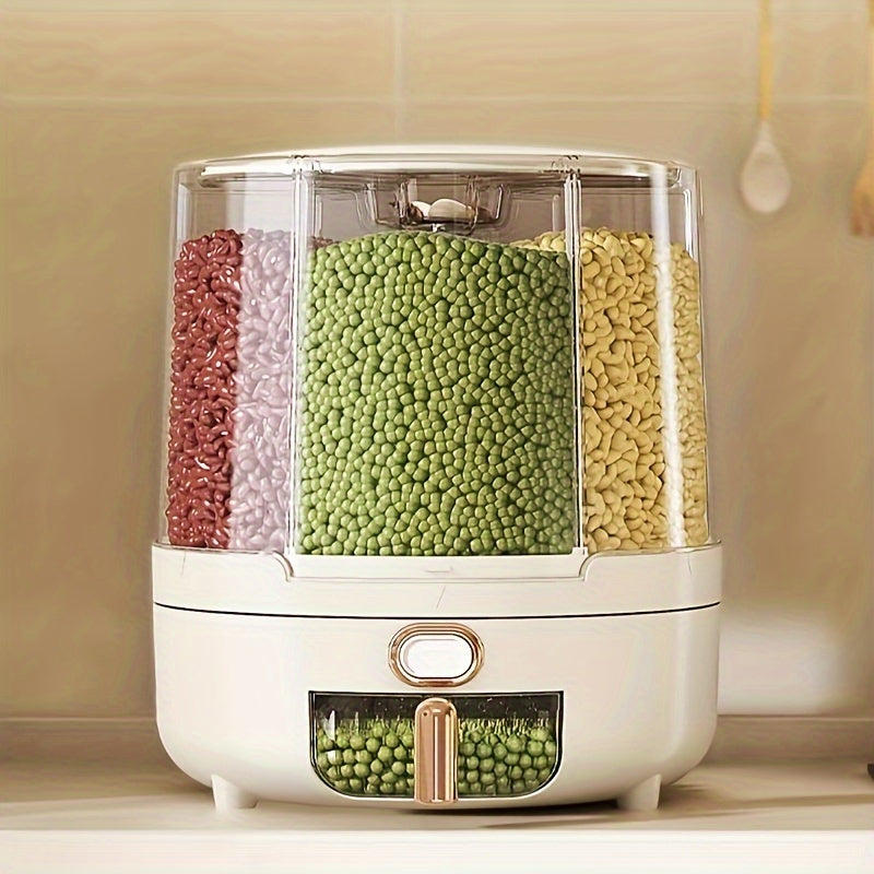 Dispensador de Cereales Giratorio Hermético Gran Capacidad