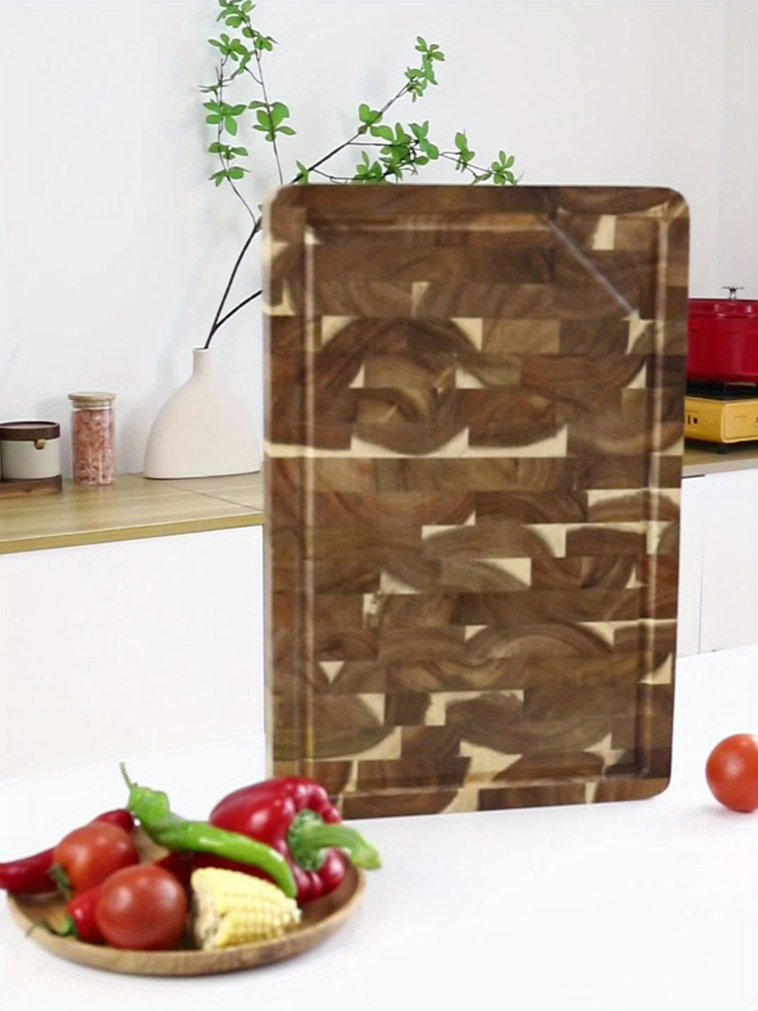 Tabla de Cortar de Madera de Acacia de Fibra Testa Robusta