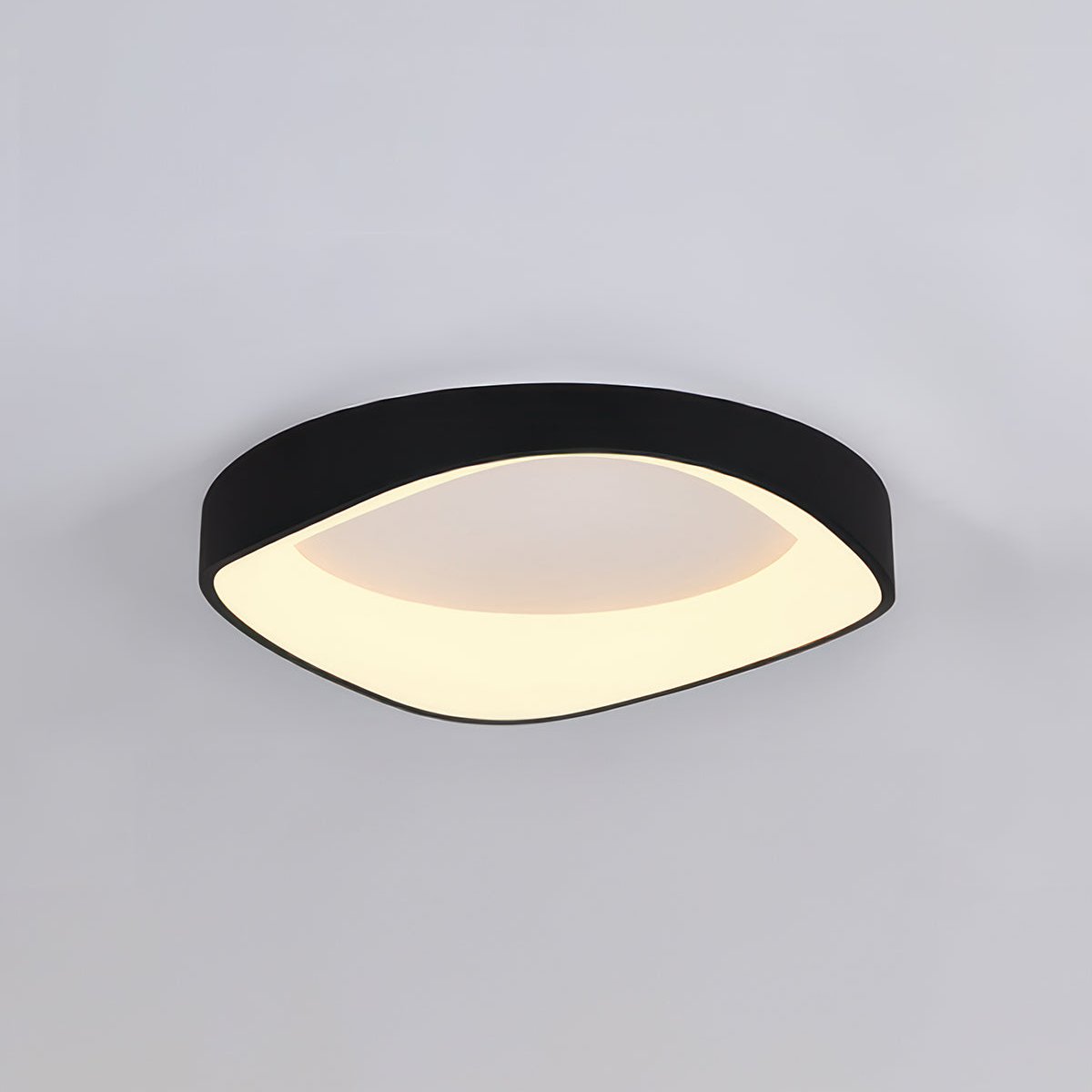 Plafón LED Nórdico Efecto Veta de Madera, 40 o 50 cm