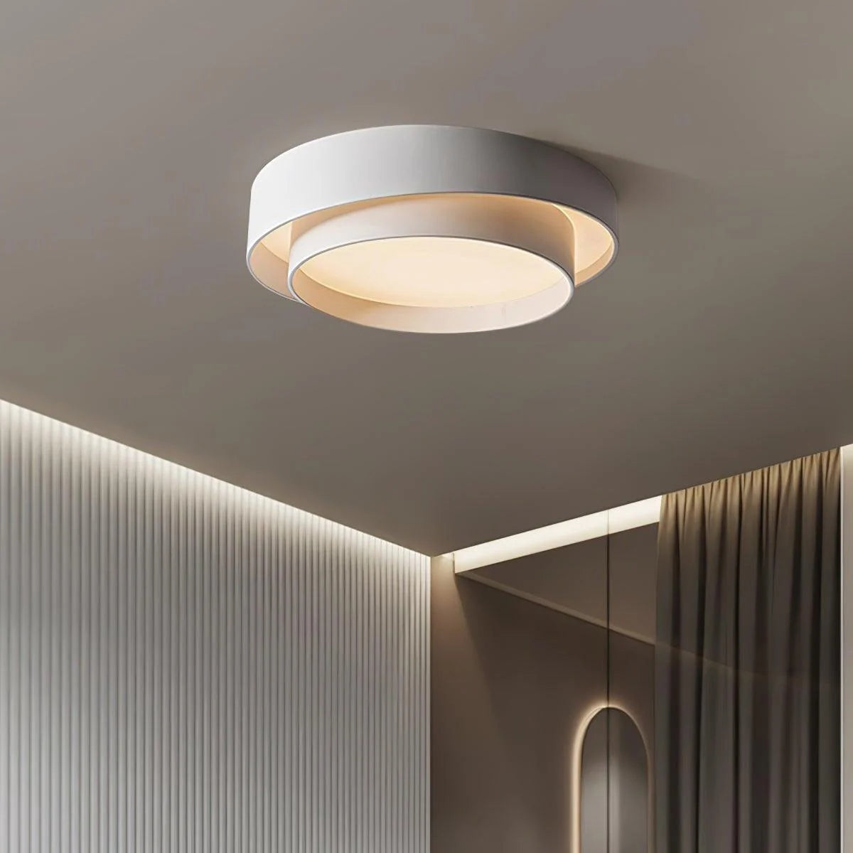 Plafón LED Redondo Nórdico de Techo Minimalista 40-60 cm