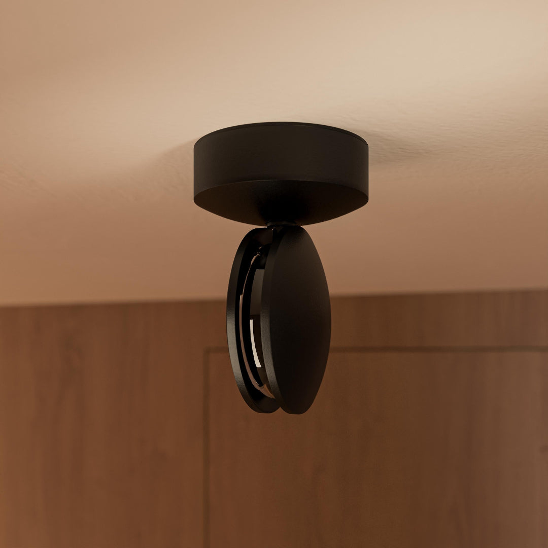 Foco de Techo LED Moderno Orientable en Blanco o Negro
