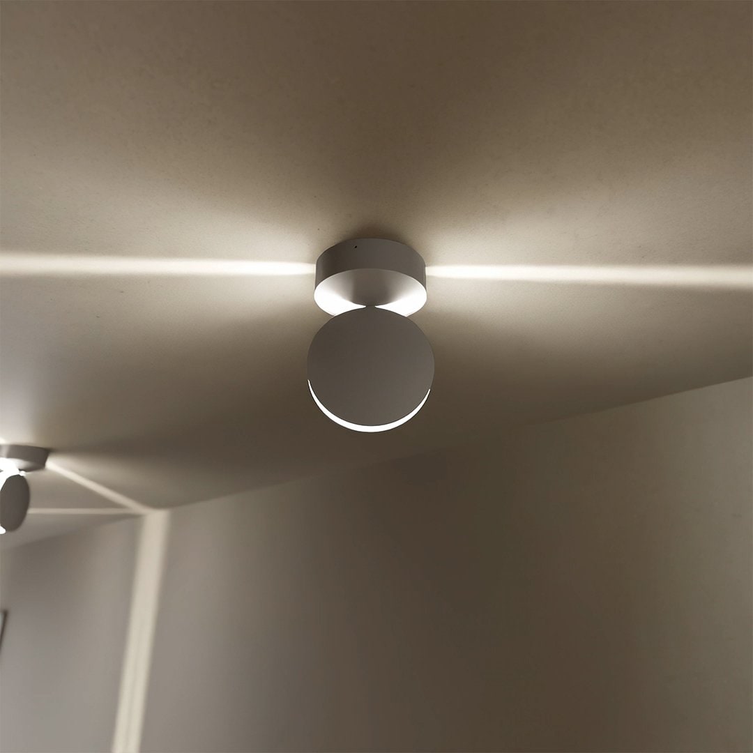 Foco de Techo LED Moderno Orientable en Blanco o Negro