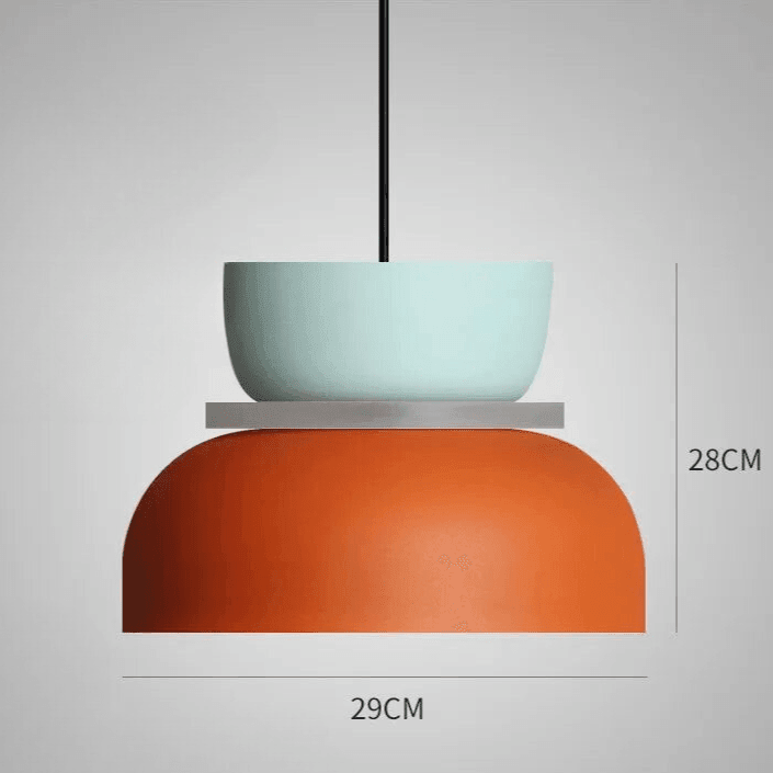 Lámpara Colgante Chico Nórdica de Colores en 10 Modelos