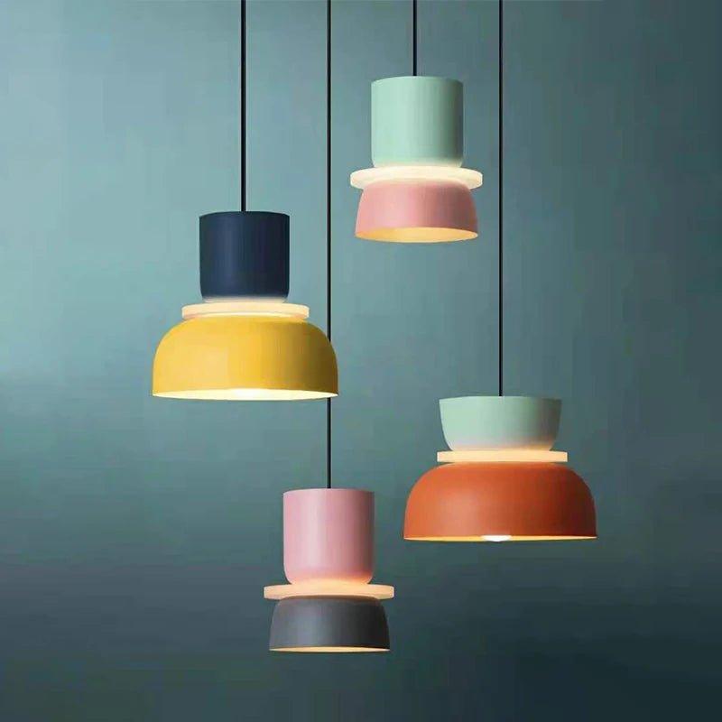 Lámpara Colgante Chico Nórdica de Colores en 10 Modelos