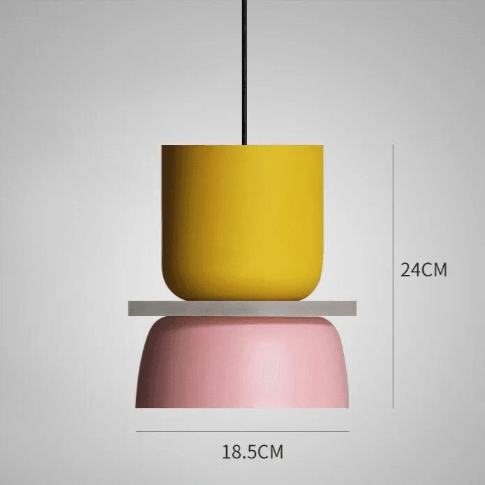 Lámpara Colgante Chico Nórdica de Colores en 10 Modelos