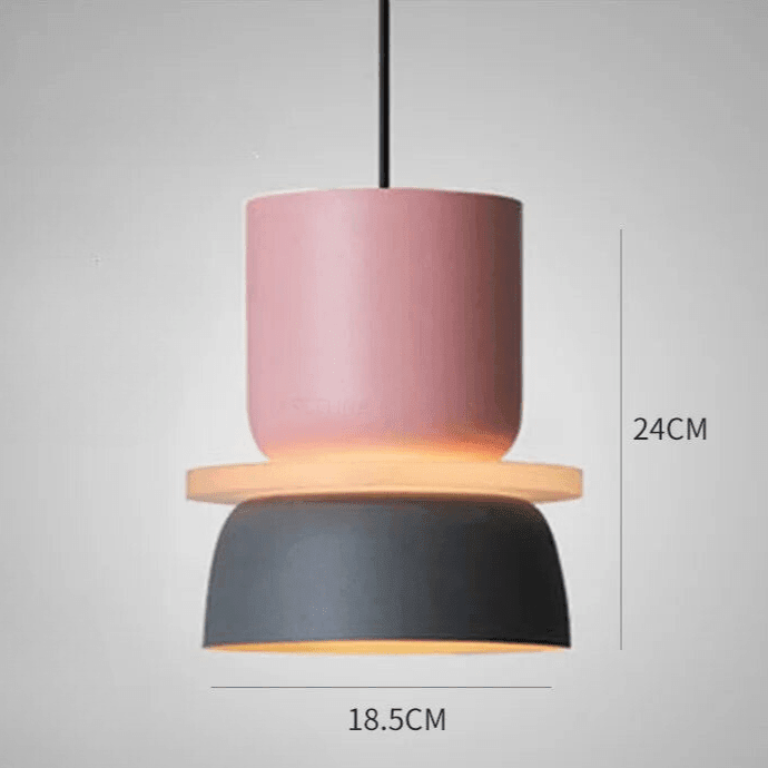 Lámpara Colgante Chico Nórdica de Colores en 10 Modelos