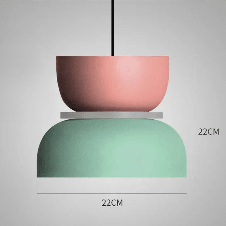 Lámpara Colgante Chico Nórdica de Colores en 10 Modelos