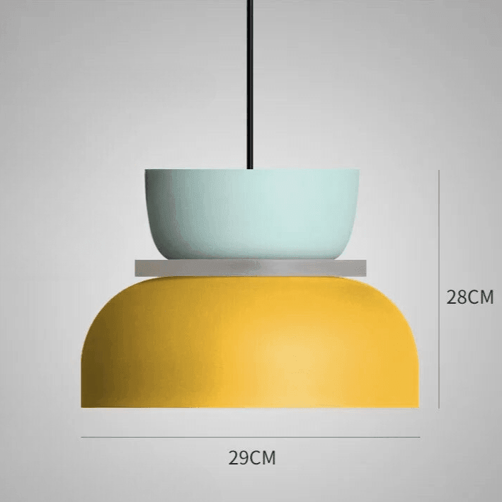 Lámpara Colgante Chico Nórdica de Colores en 10 Modelos