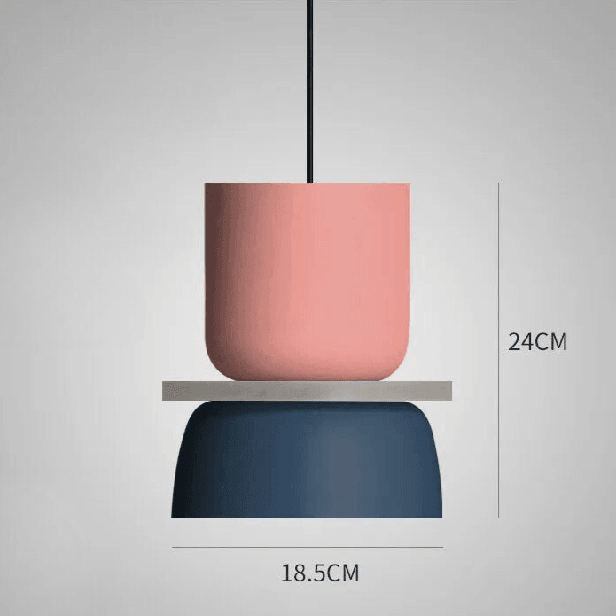 Lámpara Colgante Chico Nórdica de Colores en 10 Modelos