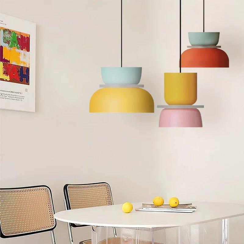 Lámpara Colgante Chico Nórdica de Colores en 10 Modelos