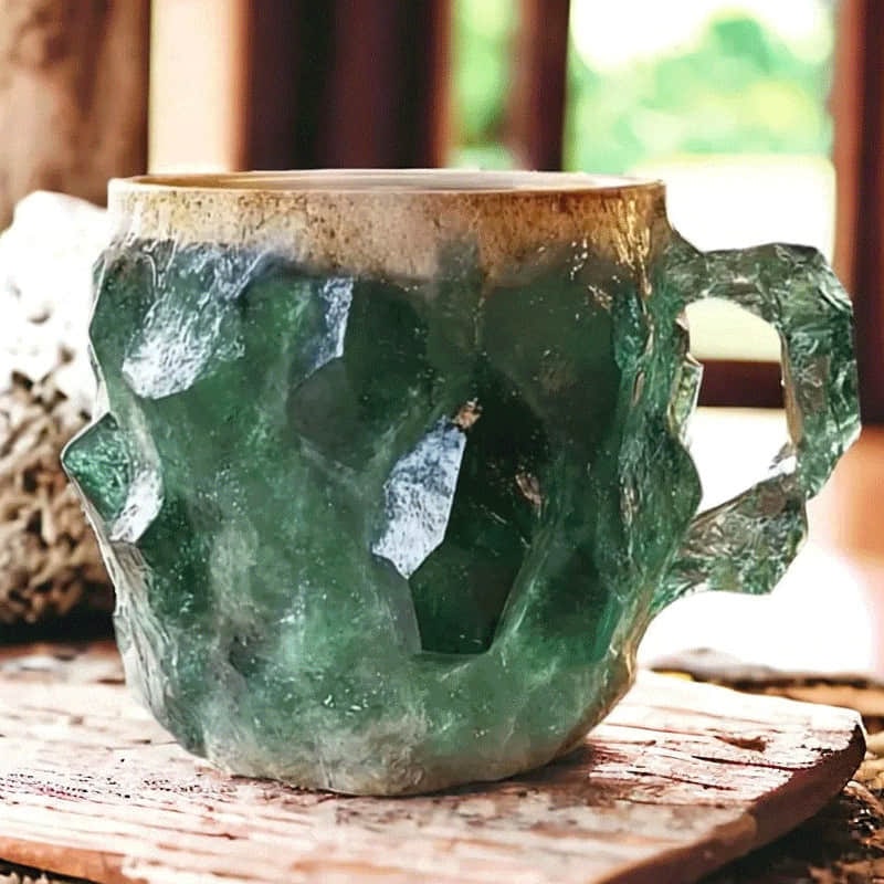 Taza de Café Estilo Geoda Original, Regalo para Cafeteros