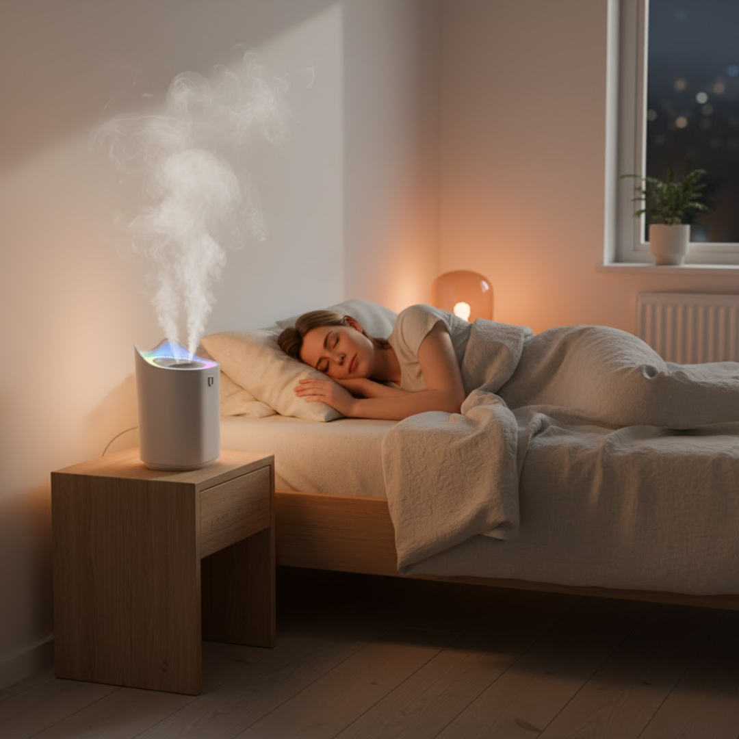 Humidificador Ultrasónico de Niebla Fría para Dormitorio