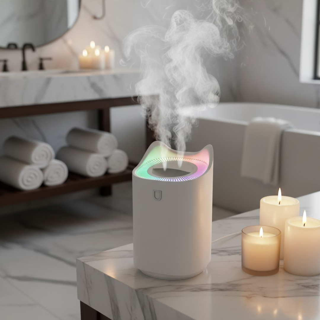 Humidificador Ultrasónico de Niebla Fría para Dormitorio