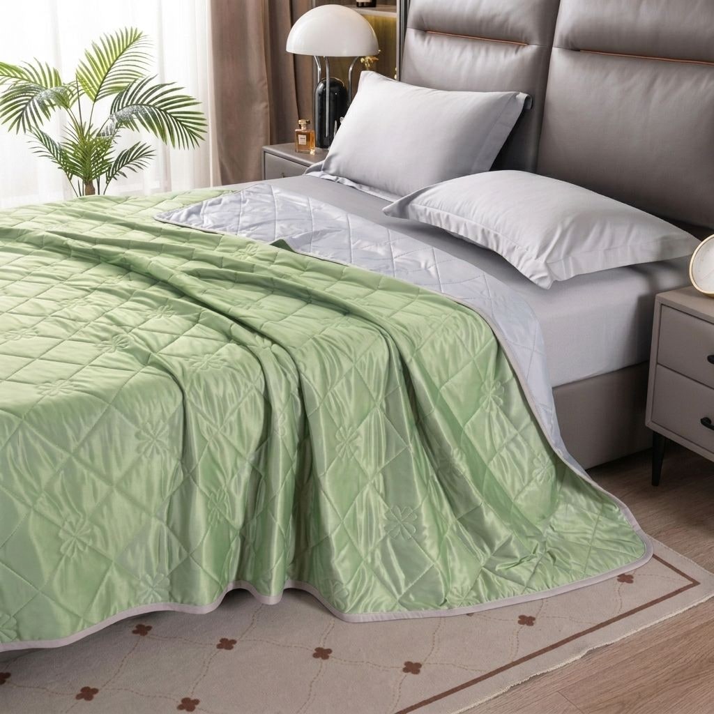 Manta de Verano Fresca Ligera y Transpirable, 5 Colores