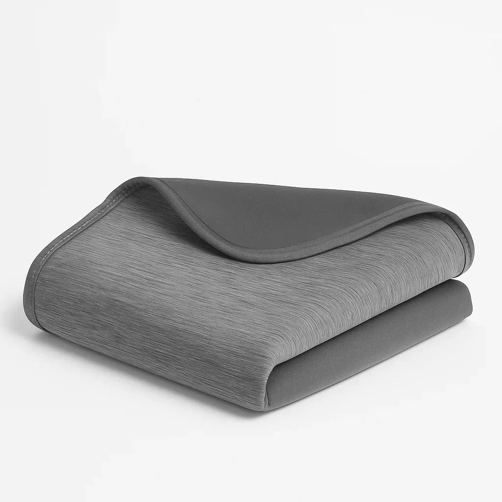 Manta Refrescante de Verano para Dormir Ligera, Azul o Gris