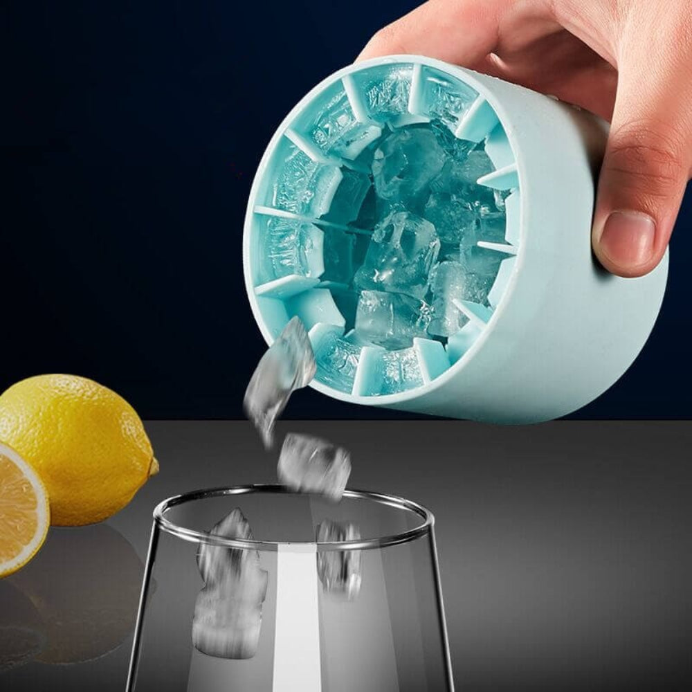 Vaso de Silicona para Hacer Hielo Portátil y Fácil de Usar