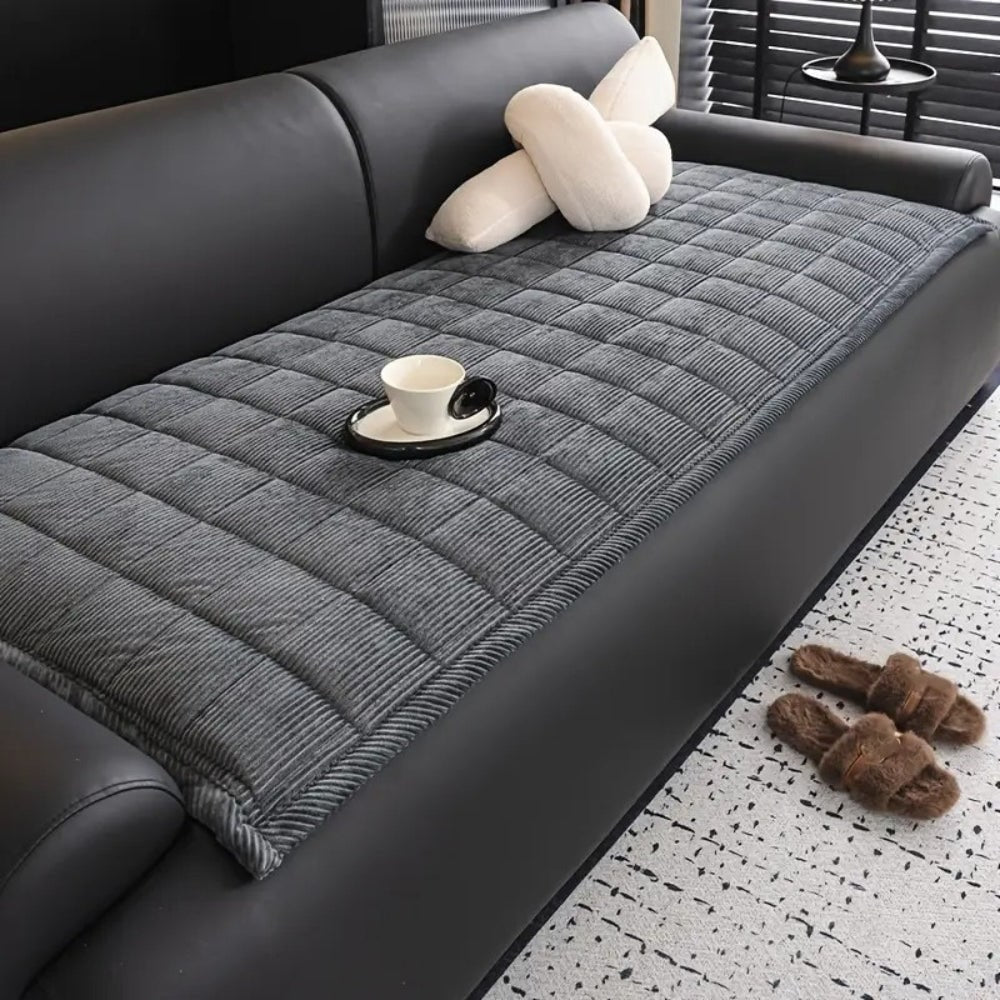 Funda de Sofá Acolchada Protectora de Muebles, 4 Medidas