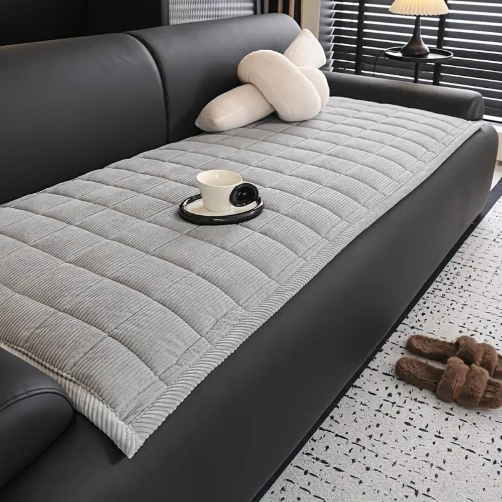 Funda de Sofá Acolchada Protectora de Muebles, 4 Medidas