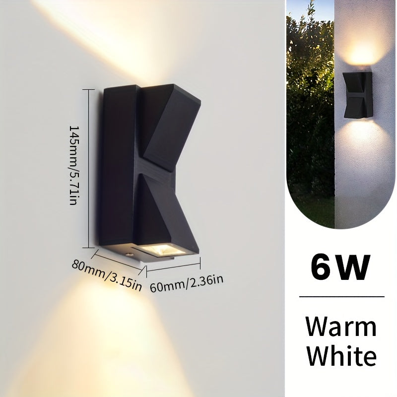 Aplique LED Exterior Decorativo de 3 o 6 W Impermeable