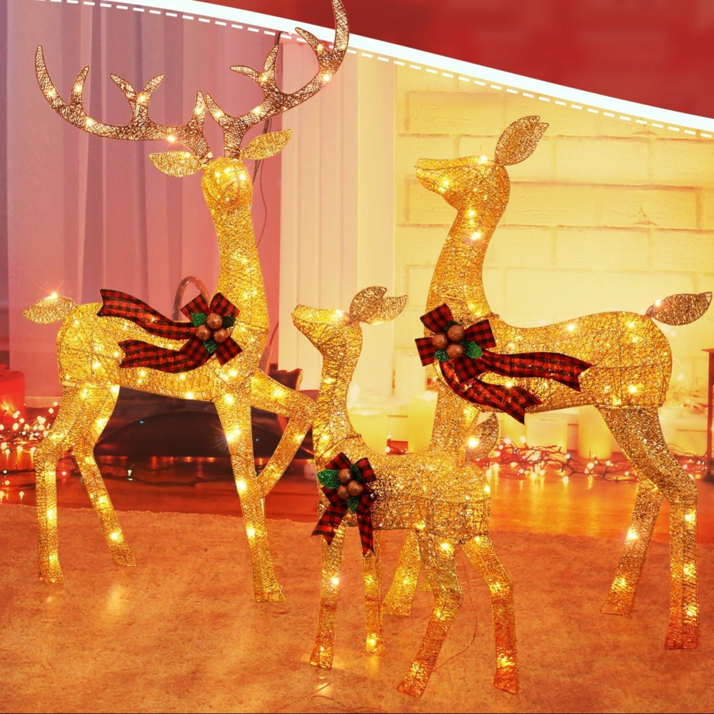 Reno LED Decorativo de Navidad para Jardín y Exterior