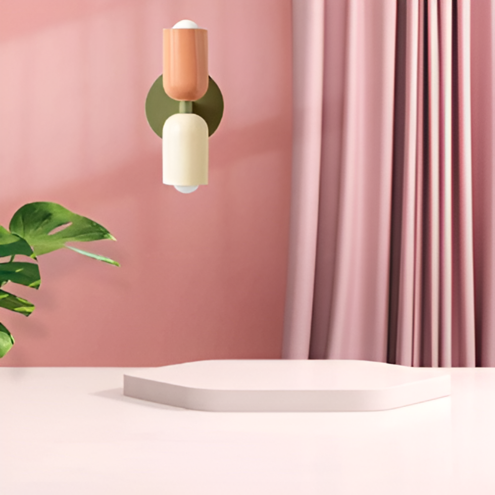 Aplique de Pared Nordic DualGlow LED de Dos Caras en Colores