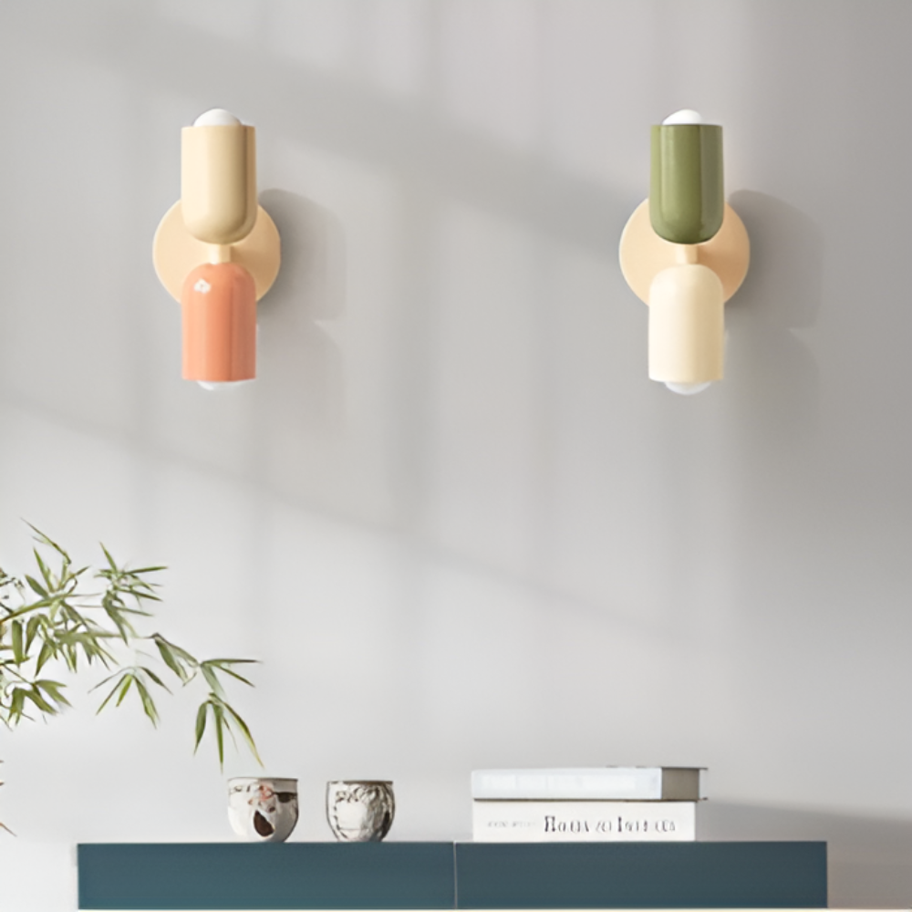 Aplique de Pared Nordic DualGlow LED de Dos Caras en Colores