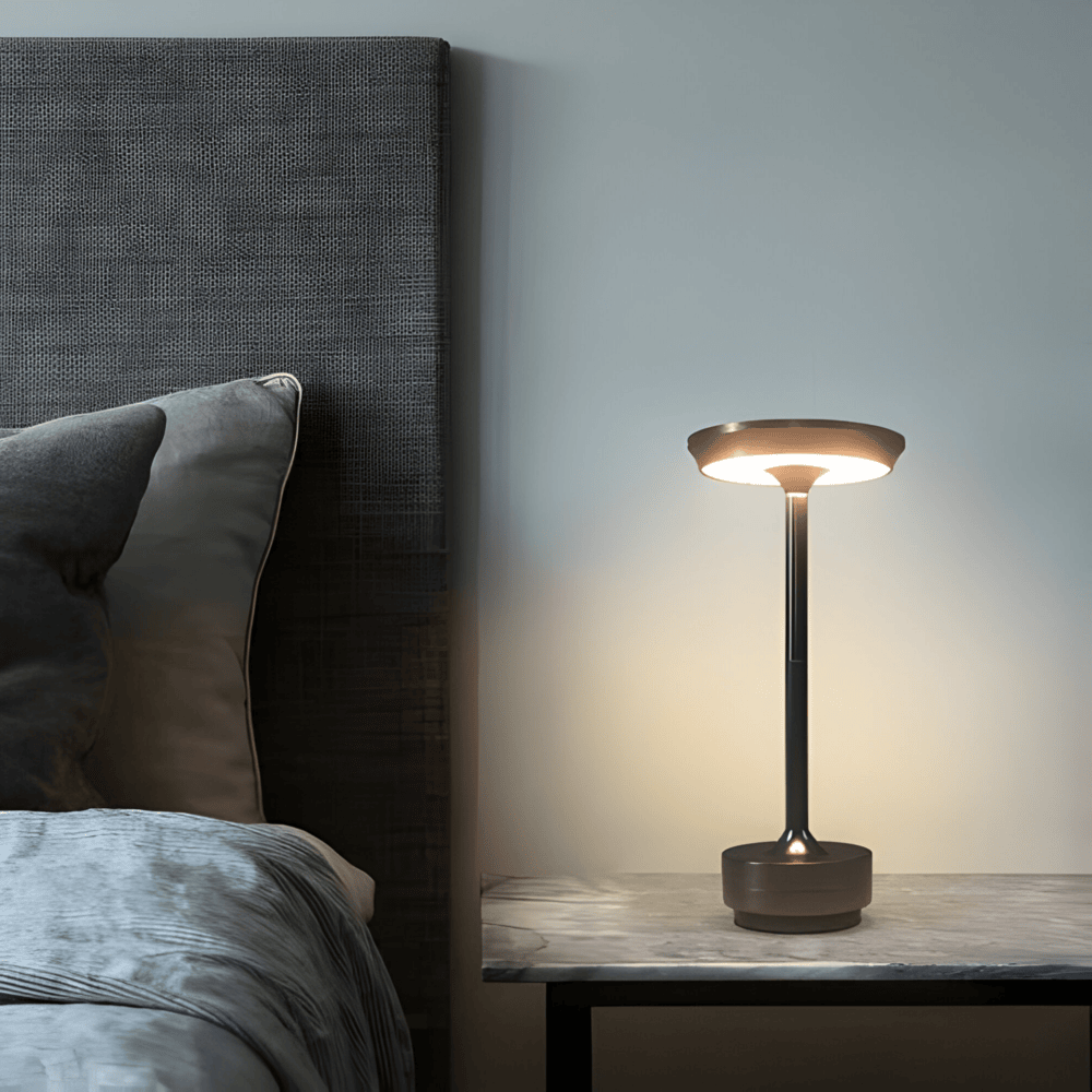 Lámpara de Mesa LED Recargable Táctil Inalámbrica Regulable