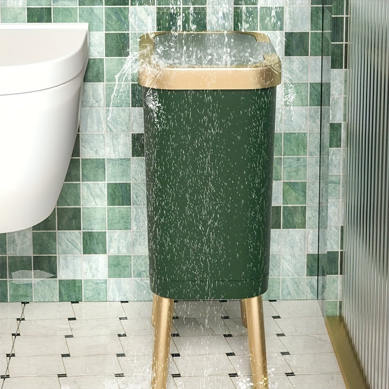 Cubo de Basura 15 L Hermético Antiolores con Patas Elevadas