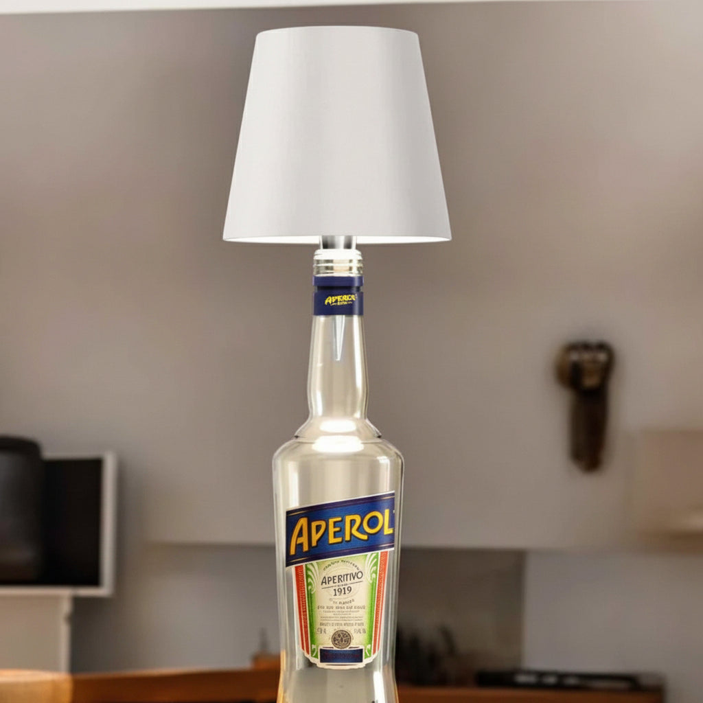 Lámpara para Botella LED Recargable USB-C Regulable