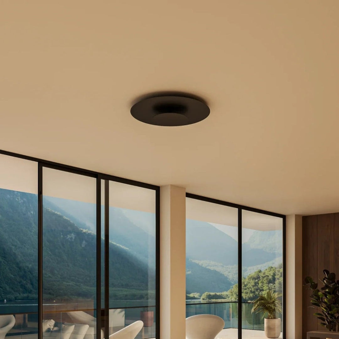 Plafón LED de Techo Redondo y Extraplano de Diseño Moderno