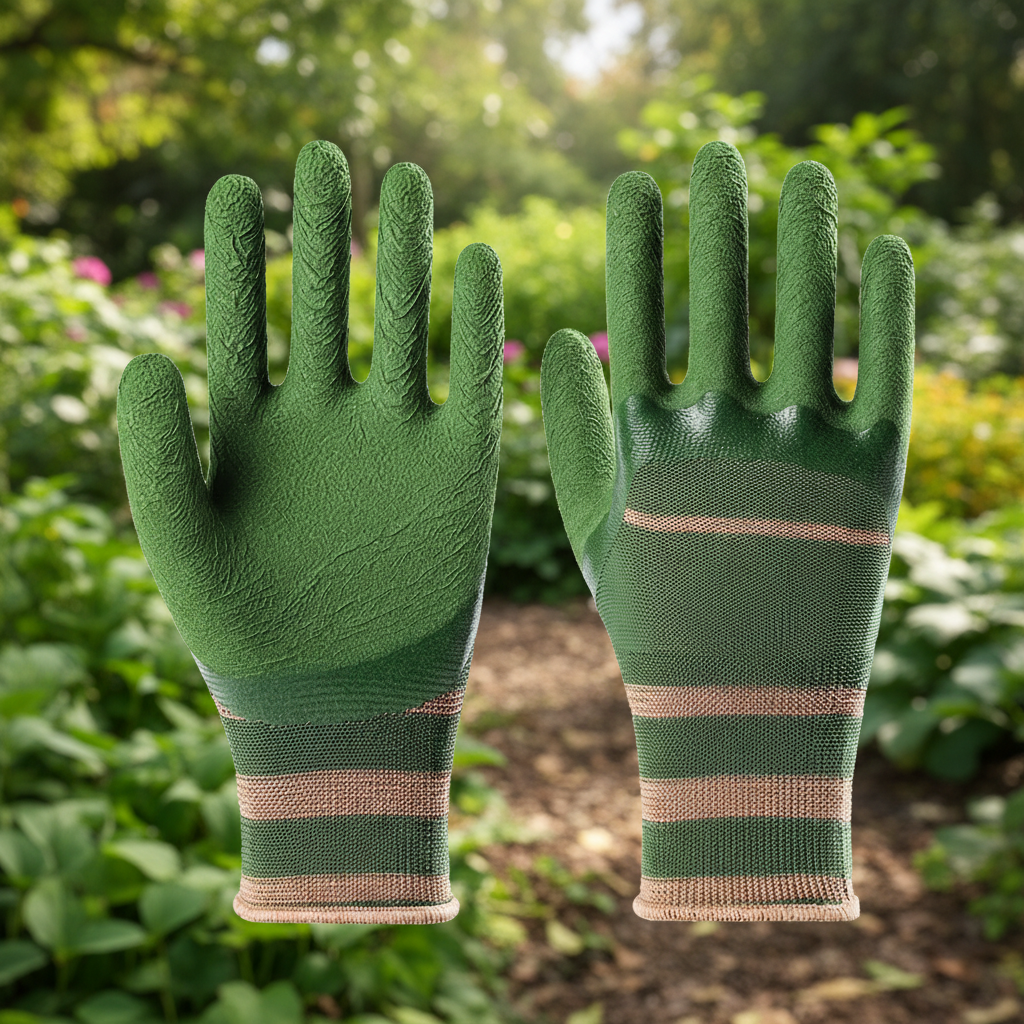 Guantes de Jardinería Ligeros Transpirables con Látex